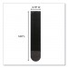 Command MMM24393532 Bath Picture Hanging Strips, Large, Removable, 0.75" x 3.65", Black, 12 Pairs/Pack