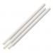 Boardwalk BWKPPRSTRWUW Unwrapped Paper Straws, 7 3/4" x 1/4" White, 4800 Straws/Carton