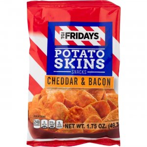INVENTURE FOODS 30563 TGI Fridays Cheddar/Bacon Snack Chips IVT30563