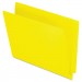 Pendaflex PFXH110DY Colored End Tab Folders with Reinforced 2-Ply Straight Cut Tabs, Letter Size, Yellow, 100/Box