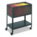 Safco SAF5350BL Steel Mesh Open Top Tub File, 13.5w x 24.25d x 27.5h, Black