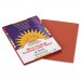 SunWorks PAC6703 Construction Paper, 58lb, 9 x 12, Brown, 50/Pack