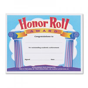 TREND TEPT2959 Honor Roll Award Certificates, 8-1/2 x 11, 30/Pack
