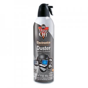 Dust-Off FALDPSJMB2 Disposable Compressed Air Duster, 17 oz Cans, 2/Pack