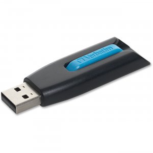 Verbatim 49176 Store 'n' Go V3 USB 3.0 Drive - 16GB Blue VER49176
