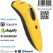 Socket Mobile CX3442-1897 SocketScan® , Ultimate Barcode Scanner, DotCode & Travel ID Reader, Yellow