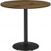 KFI 36R922BKLTN 36" Round Vintage Wood Top Table
