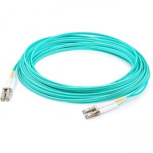 AddOn ADD-LC-LC-73M5OM4P 73m LC (Male) to LC (Male) Straight Aqua OM4 Duplex Plenum Fiber Patch Cable