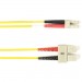Black Box FOCMPM4-002M-SCLC-YL Fiber Optic Duplex Patch Network Cable