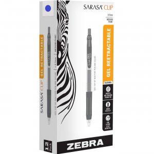 Zebra Pen 48710 Sarasa Clip Gel Ink Retractable Pens ZEB48710