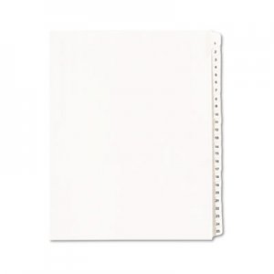 Avery AVE01701 Allstate-Style Legal Exhibit Side Tab Dividers, 25-Tab, 1-25, Letter, White