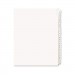 Avery AVE01700 Allstate-Style Legal Exhibit Side Tab Dividers, 26-Tab, A-Z, Letter, White