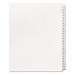 Avery AVE01704 Allstate-Style Legal Exhibit Side Tab Dividers, 25-Tab, 76-100, Letter, White