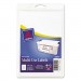 Avery 05454 Removable Multi-Use Labels, 6 x 4, White, 40/Pack AVE05454
