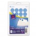 Avery 05461 Printable Removable Color-Coding Labels, 3/4" dia, Light Blue, 1008/Pack AVE05461