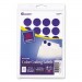 Avery 05469 Printable Removable Color-Coding Labels, 3/4" dia, Dark Blue, 1008/Pack AVE05469