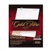 Ampad 73127 Gold Fibre Fastrip Catalog Envelope, Side Seam, 9 x 12, White, 100/Box TOP73127