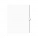 Avery AVE01414 Preprinted Legal Exhibit Side Tab Index Dividers, Avery Style, 26-Tab, N, 11 x 8.5, White, 25