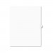 Avery AVE11923 Avery-Style Legal Exhibit Side Tab Divider, Title: 13, Letter, White, 25/Pack