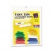 Avery AVE16219 Insertable Index Tabs with Printable Inserts, 1, Assorted Tab, 25/Pack