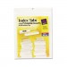 Avery AVE16221 Insertable Index Tabs with Printable Inserts, One, Clear Tab, 25/Pack