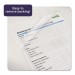 Avery AVE73601 Clear Self-Adhesive Laminating Sheets, 3 mil, 9" x 12", Matte Clear, 50/Box