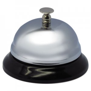 Universal UNV10000 Call Bell, 3-3/8" Diameter, Brushed Nickel