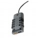 Belkin BLKBP11223008 Pivot Plug Surge Protector, 12 Outlets, 8 ft Cord, 4320 Joules, Gray BP112230-08