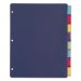 Cardinal 84019 Poly Index Dividers, Letter, Multicolor, 8-Tabs/Set, 4 Sets/Pack CRD84019