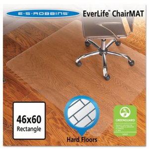 ES Robbins 131826 46x60 Rectangle Chair Mat, Economy Series for Hard Floors ESR131826