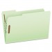 Pendaflex PFX17186 Heavy-Duty Pressboard Folders w/ Embossed Fasteners, Legal Size, Green, 25/Box
