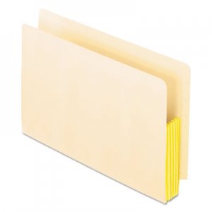 Pendaflex PFX22823 Manila Drop Front Shelf File Pockets, 5.25" Expansion, 10 Sections, Legal Size, Manila, 10/Box