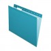 Pendaflex 415215TEA Reinforced Hanging Folders, 1/5 Tab, Letter, Teal, 25/Box PFX415215TEA