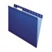 Pendaflex 415215NAV Reinforced Hanging Folders, 1/5 Tab, Letter, Navy, 25/Box PFX415215NAV