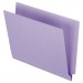 Pendaflex PFXH110DPR Colored End Tab Folders with Reinforced 2-Ply Straight Cut Tabs, Letter Size, Purple, 100/Box