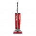 Sanitaire EURSC684F Vacuum with Vibra-Groomer II, 16lb, Red