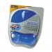 Fellowes 91141 Gel Crystals Mouse Pad w/Wrist Rest, Rubber Back, 8 x 9-/4, Blue FEL91141