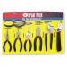 Great Neck GNS87900 8-Piece Steel Pliers and Wrench Tool Set