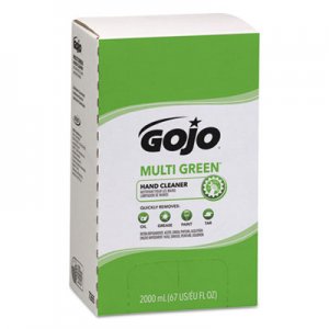 GOJO GOJ7265 MULTI GREEN Hand Cleaner Refill, Citrus Scent, 2,000 mL, 4/Carton