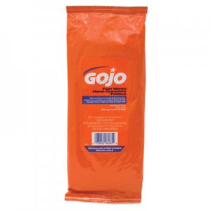 GOJO 628506 Fast Wipes Hand Cleaning Towels, White, 60/Tub, 6/Carton GOJ628506