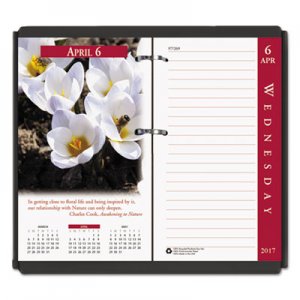 House of Doolittle 417 Earthscapes Desk Calendar Refill, 31/2 x 6, 2017 HOD417