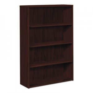 HON HON105534NN 10500 Series Laminate Bookcase, Four-Shelf, 36w x 13-1/8d x 57-1/8h, Mahogany