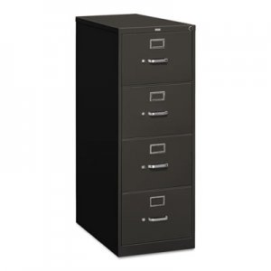 HON HON314CPS 310 Series Four-Drawer Full-Suspension File, Legal, 18.25w x 26.5d x 52h, Charcoal