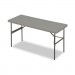 Iceberg 65377 IndestrucTables Too 1200 Series Resin Folding Table, 60w x 24d x 29h, Charcoal ICE65377