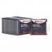 Innovera IVR85825 CD/DVD Polystyrene Thin Line Storage Case, Clear, 25/Pack