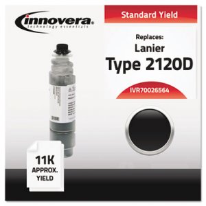 Innovera IVR70026564 Compatible 89870 (Type 2120D) Toner, Black