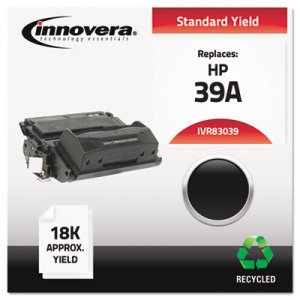 Innovera IVR83039 Remanufactured Q1339A (39A) Toner, Black