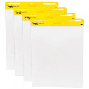 Post-it Easel Pads 559VAD Self Stick Easel Pads, 25 x 30, White, 4 30 Sheet Pads/Carton MMM559VAD