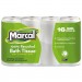 Marcal MRC16466 100% Recycled Two-Ply Bath Tissue, Septic Safe, White, 168 Sheets/Roll, 96 Rolls/Carton