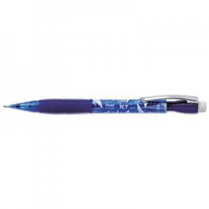 Pentel AL27TC Icy Mechanical Pencil, .7mm, Trans Blue, Dozen PENAL27TC